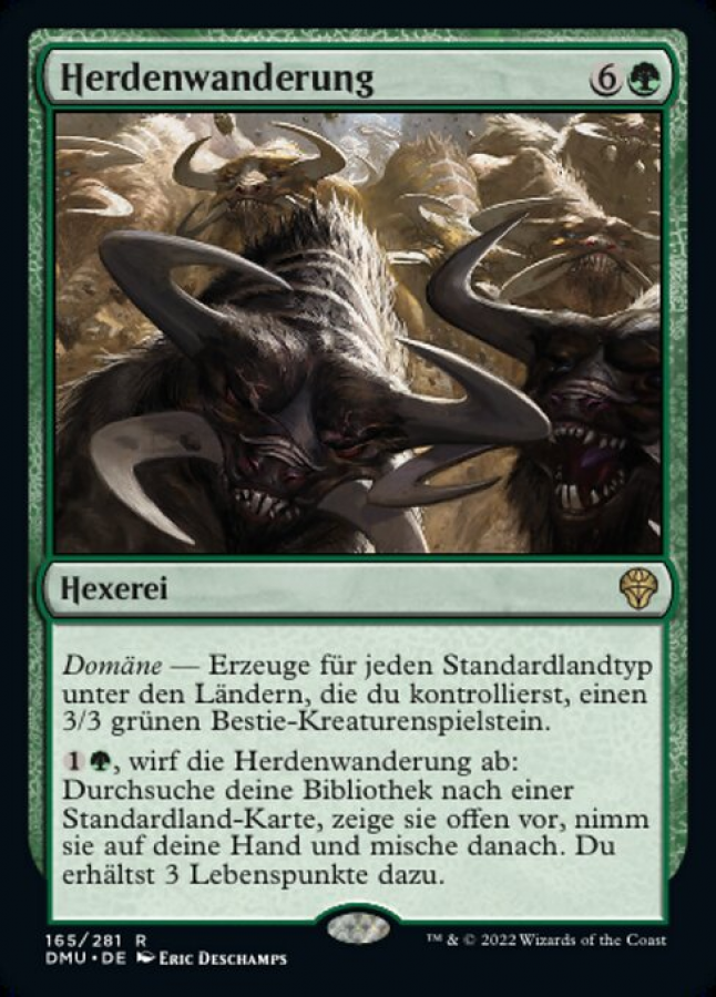 Herdenwanderung (Foil)