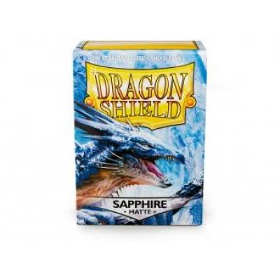 Dragon Shield: Sapphire Matte 100