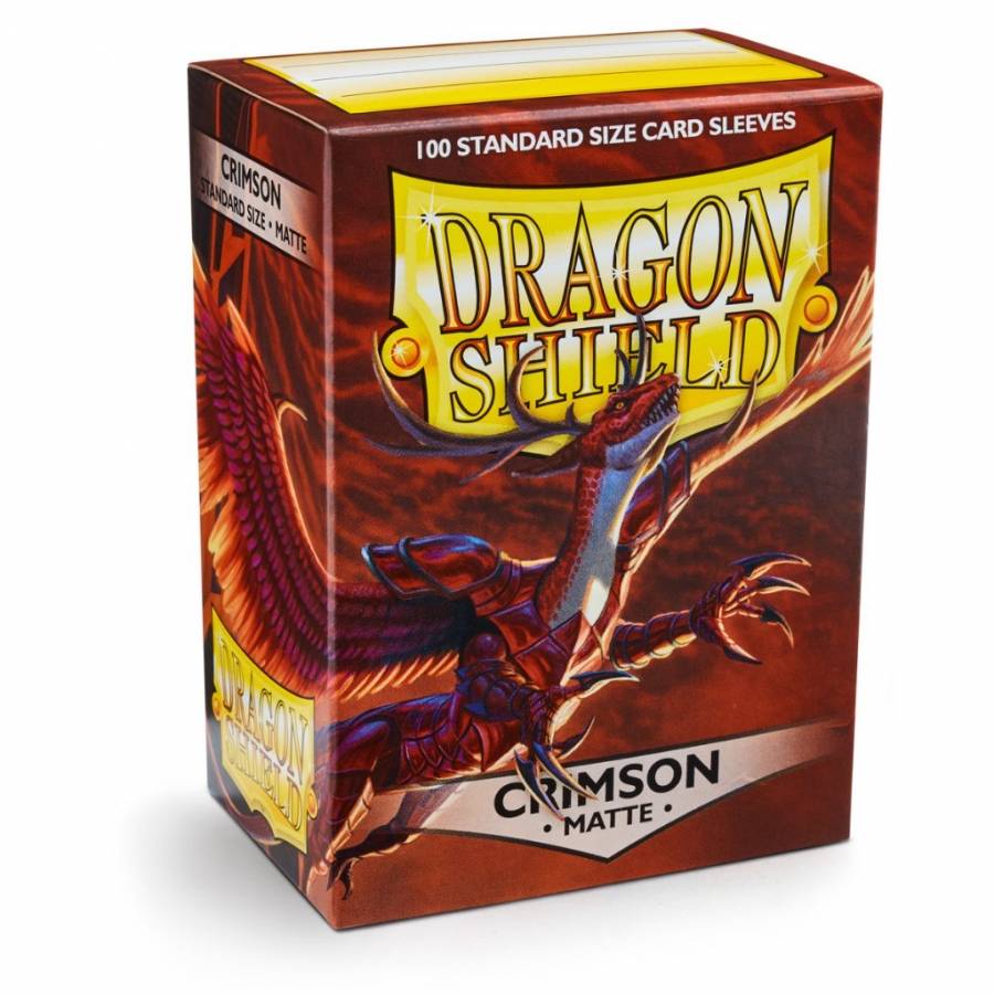 Dragon Shield Standardgröße - Matte Crimson 100