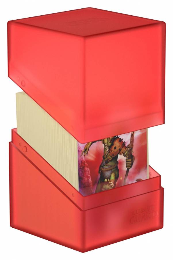 Ultimate Guard Boulder Deck Case 100+ Standardgröße Ruby