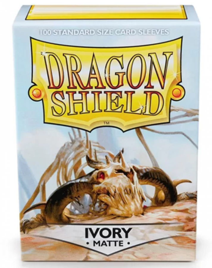 Dragon Shield Standardgröße - Ivory Matte 100
