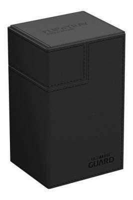 Ultimate Guard Flip`n`Tray 80+ XenoSkin Monocolor Black