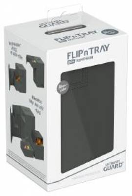 Ultimate Guard Flip`n`Tray 80+ XenoSkin Monocolor Grey