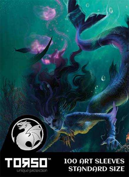 100 Art Sleeves Standard Size - Guardian of the Deep Sea