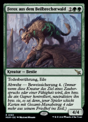 Ferox aus dem Beilbrecherwald (Foil)