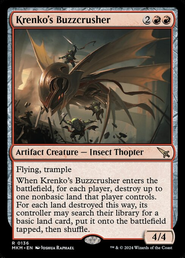 Krenko's Buzzcrusher (Foil)