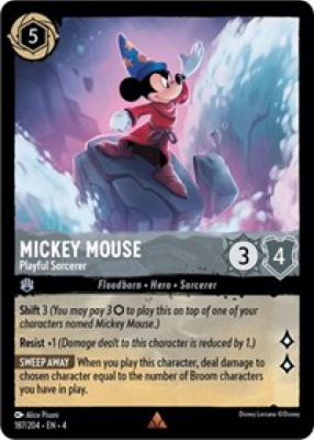 Mickey Mouse - Playful Sorcerer