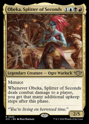 Obeka, Splitter of Seconds