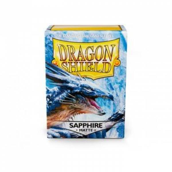 Dragon Shield: Sapphire Matte 100