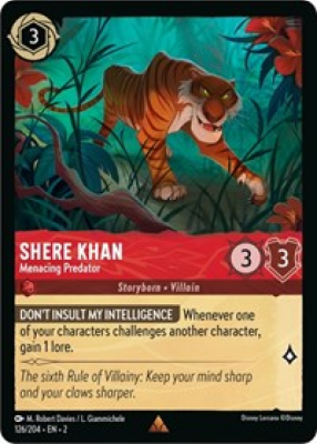 Shere Khan - Menacing Predator