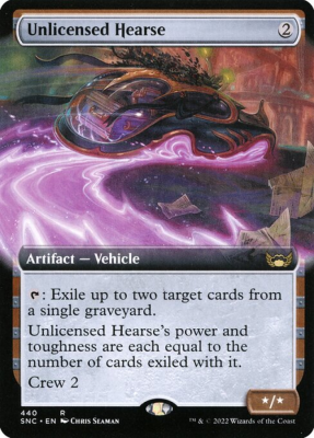 Unlicensed Hearse (Foil)