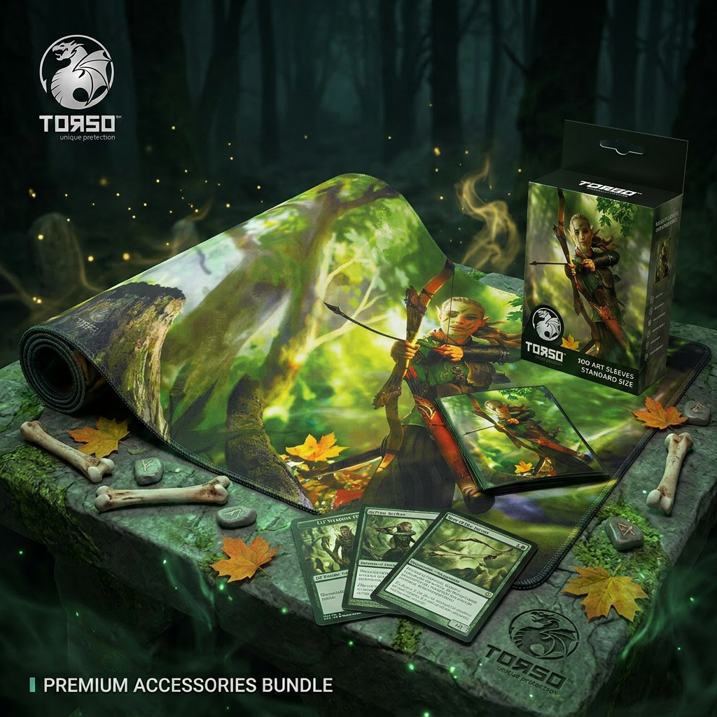 Art Sleeves - Elven Warrior of the Mystic Forest Art Sleeves - Elven Warrior of the Mystic Forest